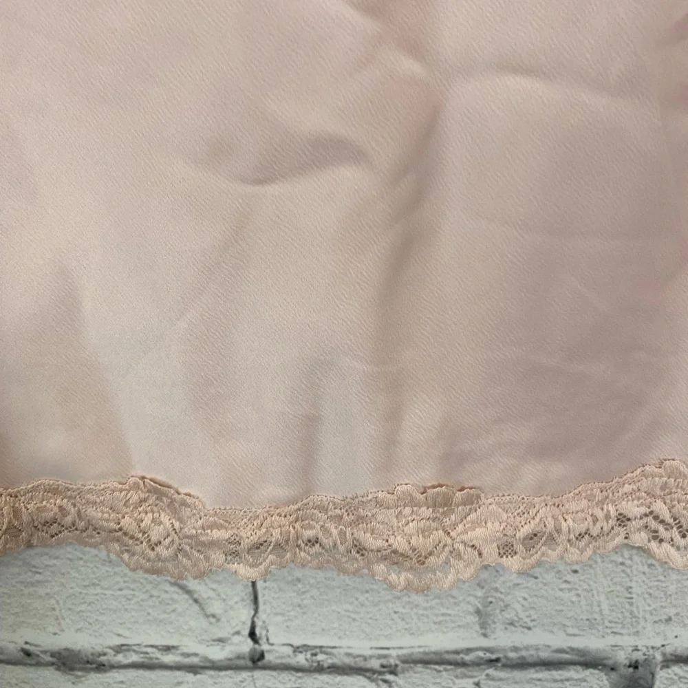 Wild Fable Pink Satin Lace Maxi Skirt Y2K size Large